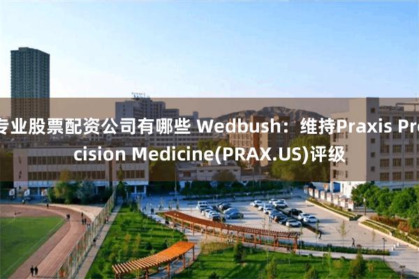 专业股票配资公司有哪些 Wedbush:维持Praxis Precision Medicine(PRAX.US)评级