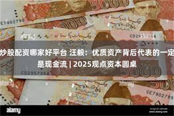 炒股配资哪家好平台 汪毅：优质资产背后代表的一定是现金流 | 2025观点资本圆桌
