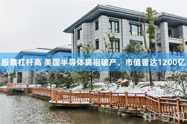 股票杠杆高 美国半导体鼻祖破产，市值曾达1200亿