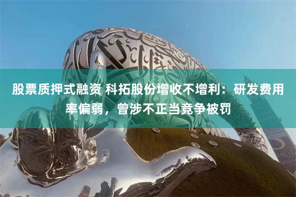 股票质押式融资 科拓股份增收不增利：研发费用率偏弱，曾涉不正当竞争被罚